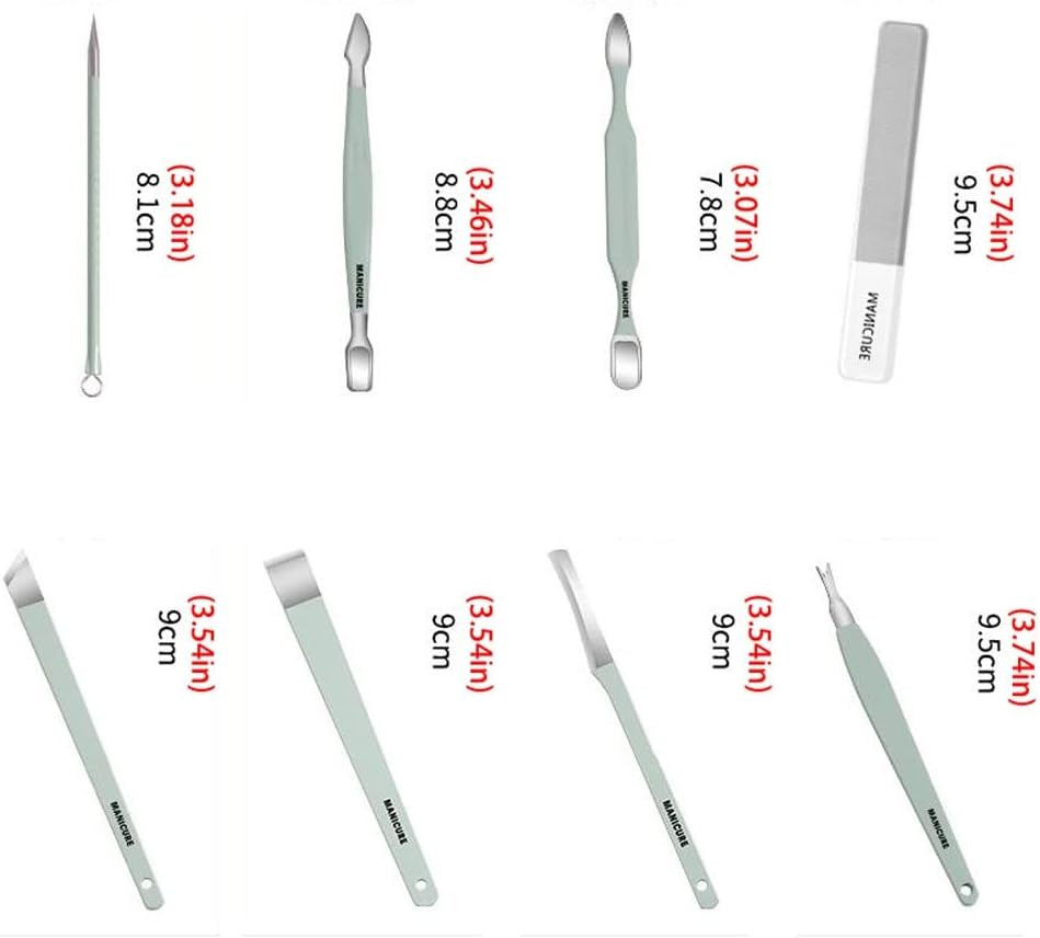 Kit corta uñas manicure y pedicura set - Imagen 6