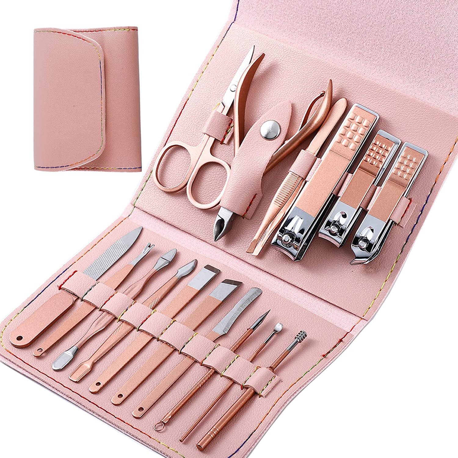 Kit corta uñas manicure y pedicura set - Imagen 4