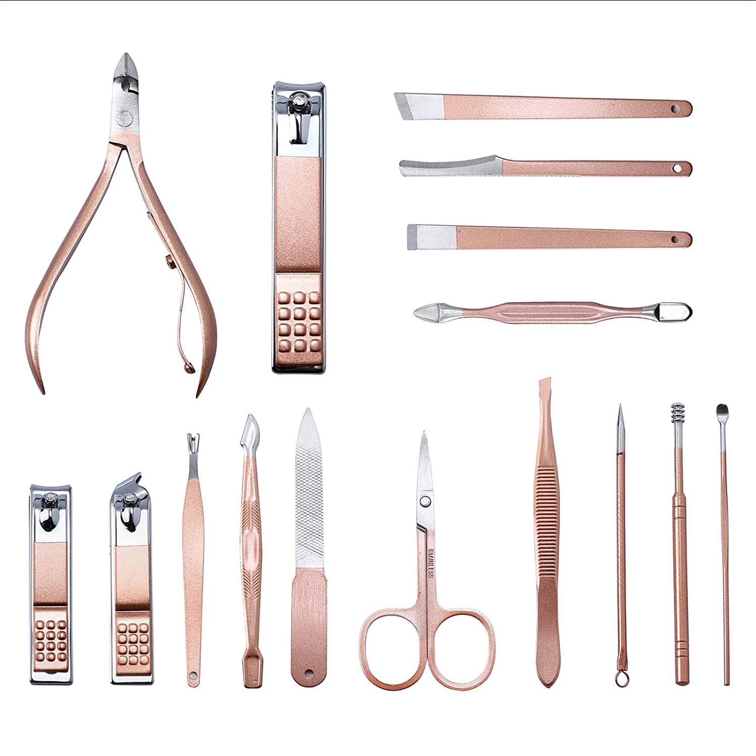 Kit corta uñas manicure y pedicura set - Imagen 5