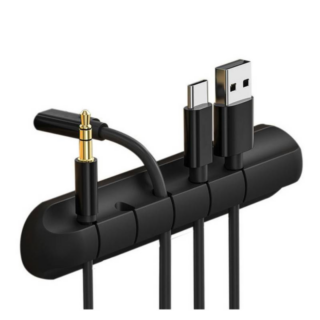 Organizador de cables pack x 5