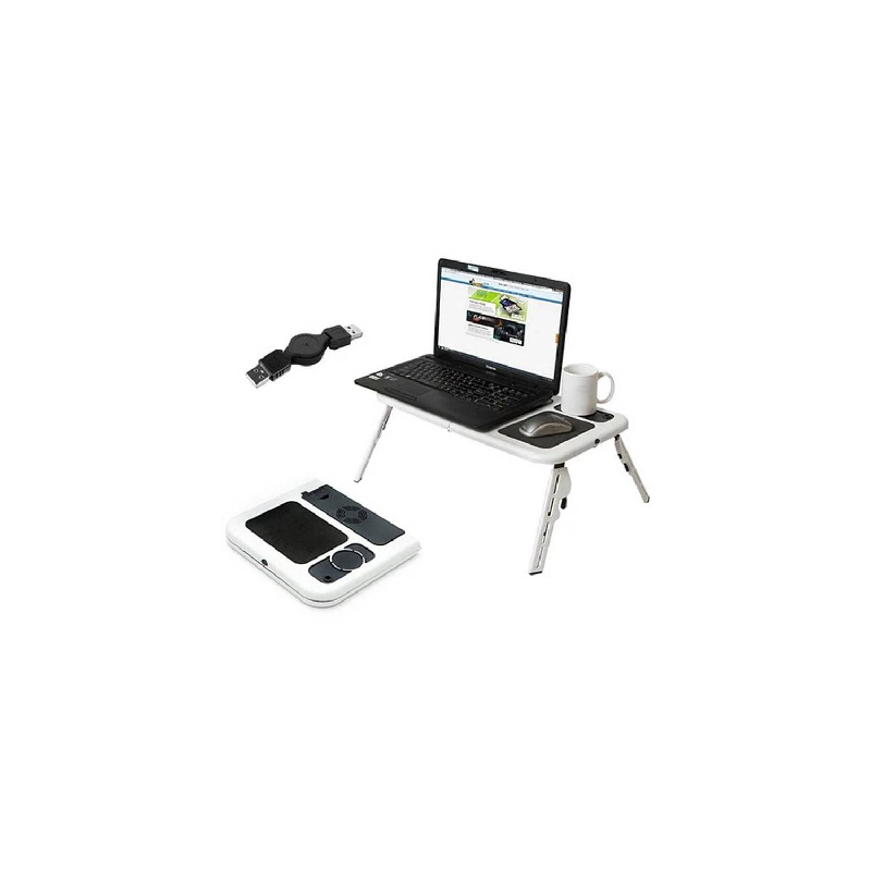 Mesa para computador portátil ventilador - Imagen 3