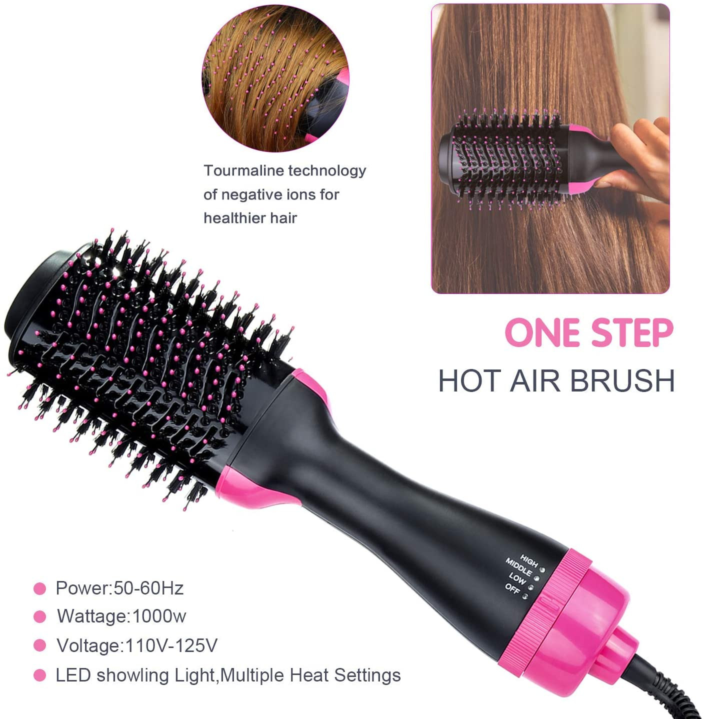 Cepillo secador de aire voluminizador one step - Imagen 3