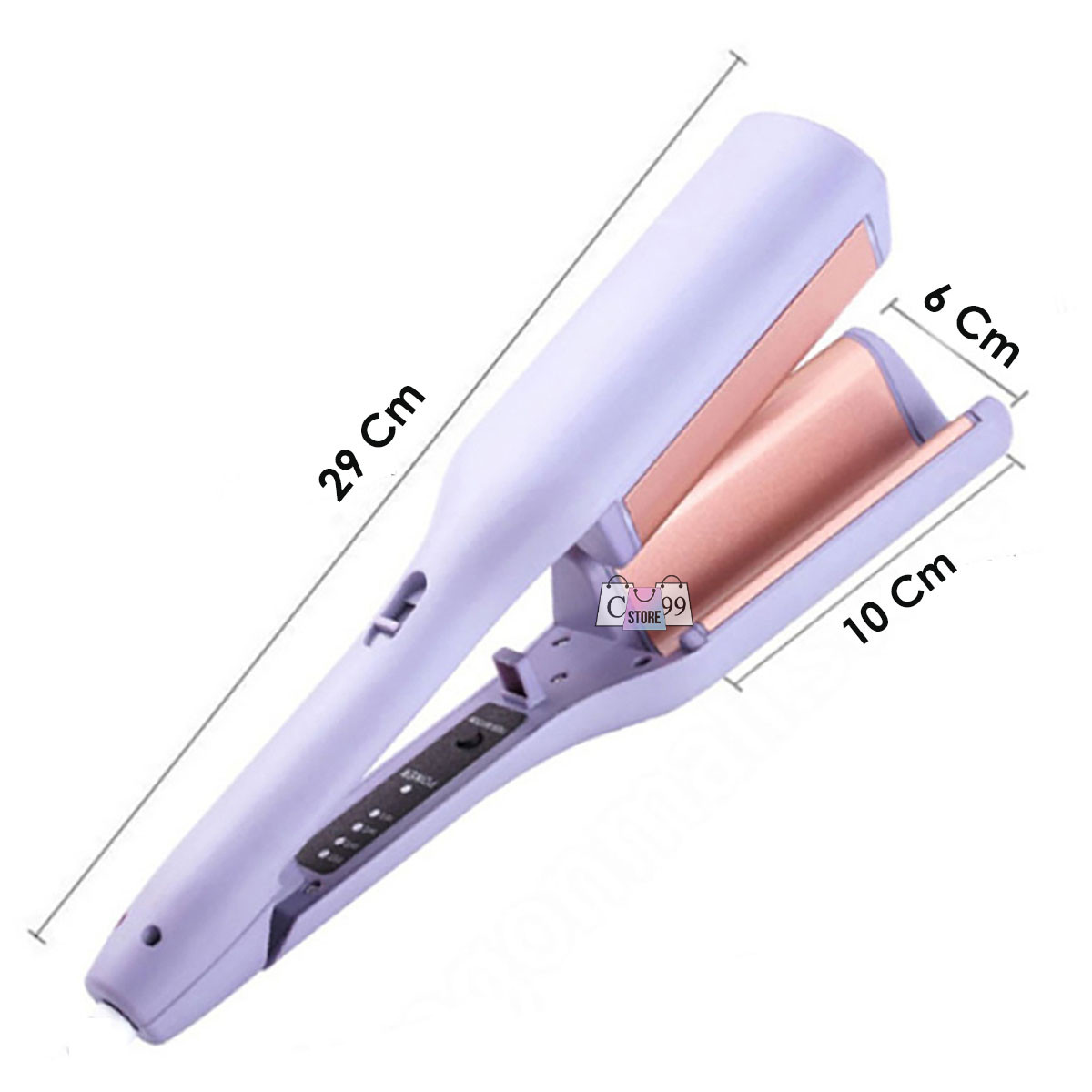 Encrespadora de onda gruesa cabello - Imagen 4