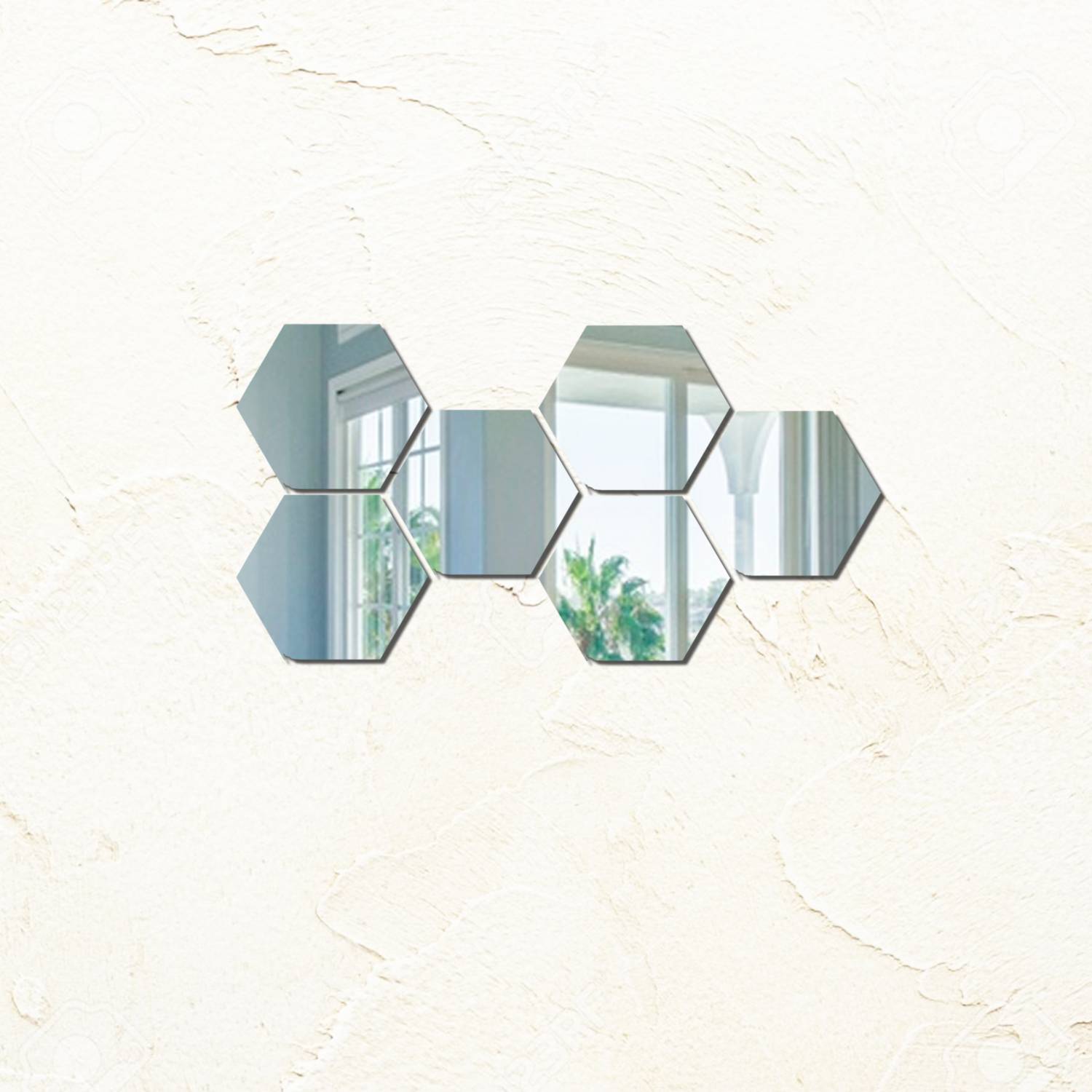 Espejos x6 hexagonales - Imagen 2