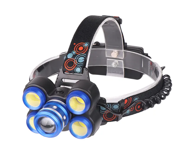 Linterna frontal led de alta potencia
