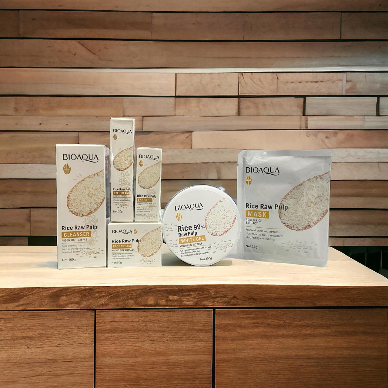 Kit de arroz bioaqua x 6 productos