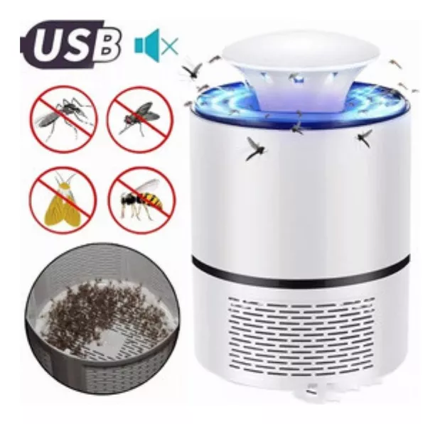 Lampara mata insectos mata mosquitos mat - Imagen 2
