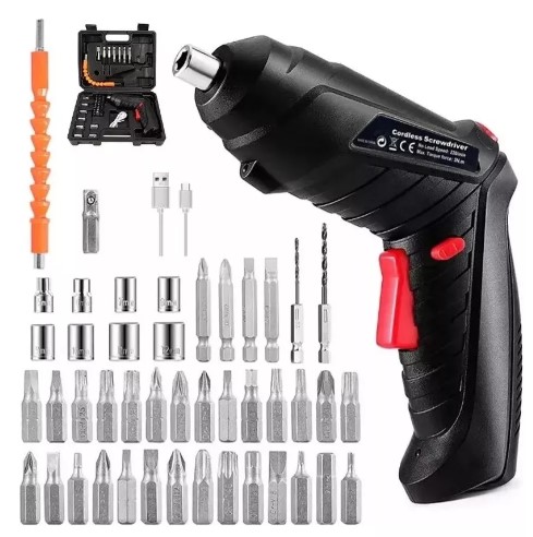 Destornillador Inalámbrico Gris Claro