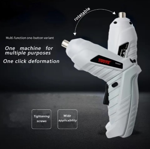 Destornillador Inalámbrico Gris Claro